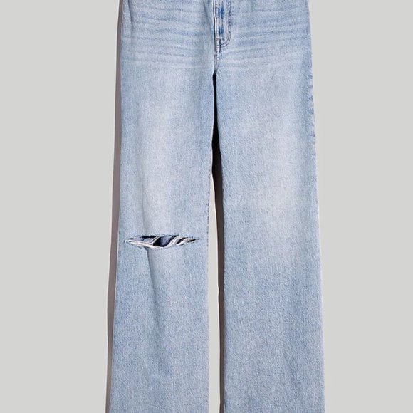 Madewell Baggy Flare Jeans - Picture 7 of 9